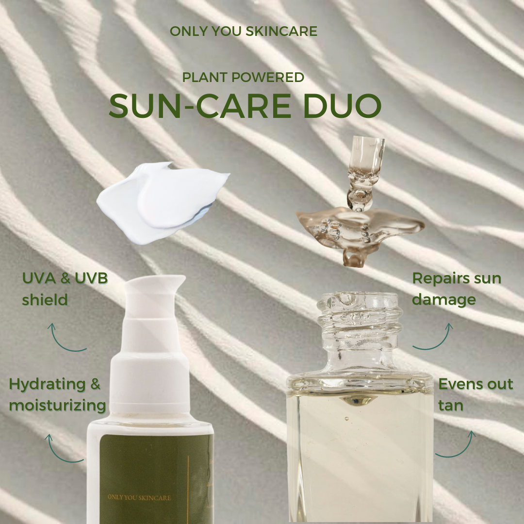 NEW Plant Sunscreen w/Zinc Oxide - Now Silkier, More Hydrating, w/ A Glossy Finish - 50ML